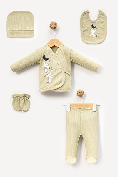 BABY ZUHU مجموعة من بأزرار على الجهتين دببة لطيفة لحديثي الولادة