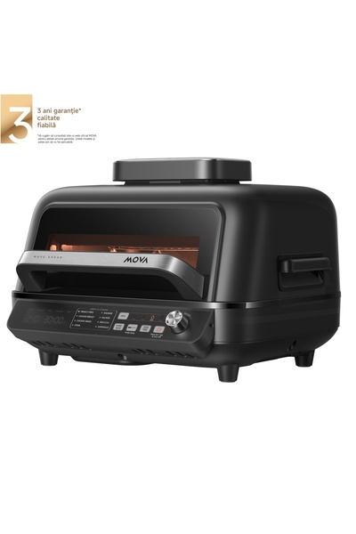MOVA Ηλεκτρική ψησταριά IG20 Pro, 6,5 λίτρα. 1750W, μαύρη