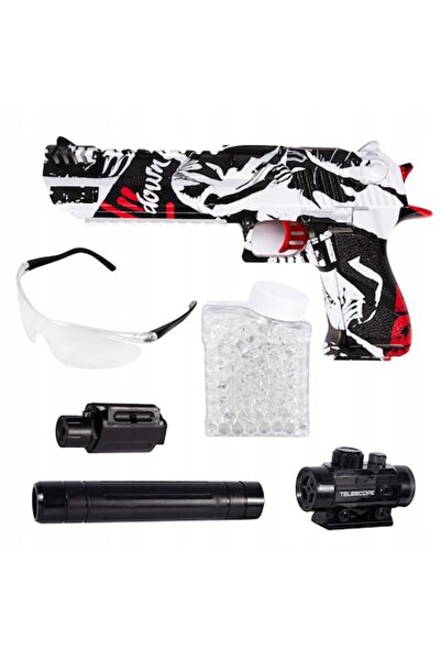 OEM Toy gel ball pistol, 14+, USB, Detachable silencer, Multicolor