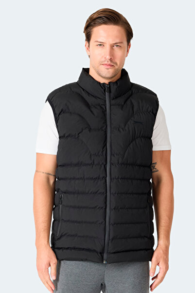 Slazenger Vestă neagră pentru bărbați HAVONIX