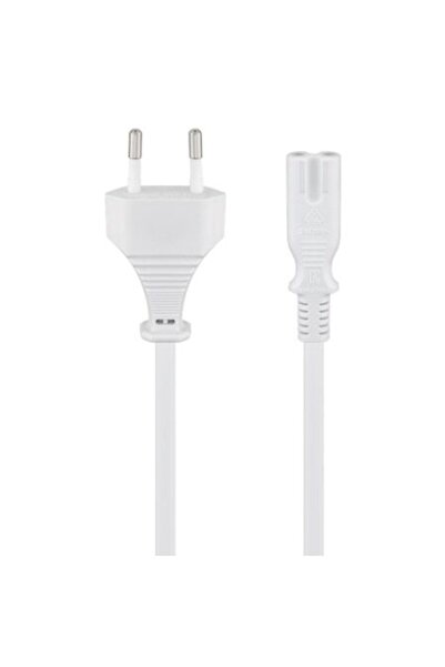goobay Power Cable EU Male 2x0.75 mm² 1.8 m, White