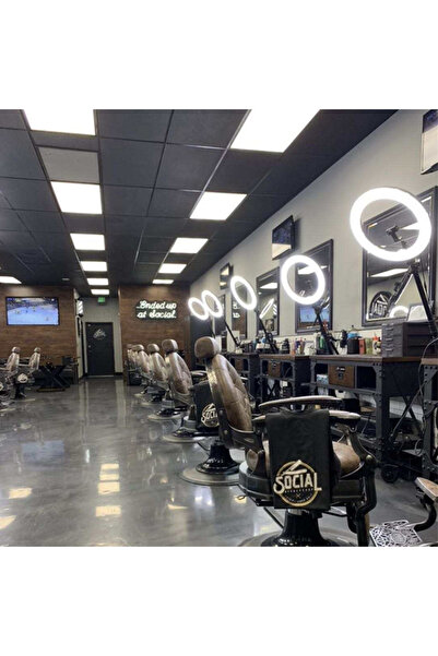 Generic 18-inch LED Ring Light - Dimmable Makeup & Selfie Light with Carrying Bag and Remote