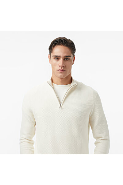 Nautica Men's Cream Classic Fit Sweater