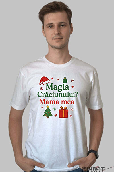 GILDAN Christmas T-Shirt The Magic of Christmas My Mother Men
