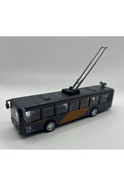 OEM Metal Toy Trolley, 1:32, Black and Brown, lights and sounds