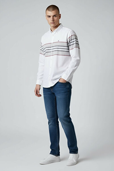 Butik Dar kroj Pamuk Kvalitetna košulja