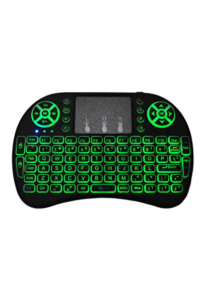 OEM Mini Wireless Q K07 Keyboard with Touchpad 2.4 GHz RGB Lighting 7 Colors
