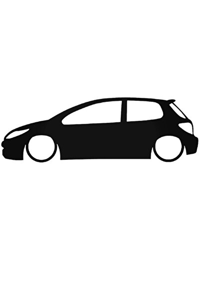 EYBA STİCKER Peugeot 307 Low Araba Arma Duvar Çıkartma Sticker 20 cm