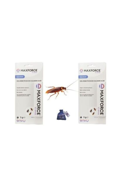 envu Set - 2 x gel Maxforce 5g pentru gândaci de bucătărie + sac slavandă LF 10g