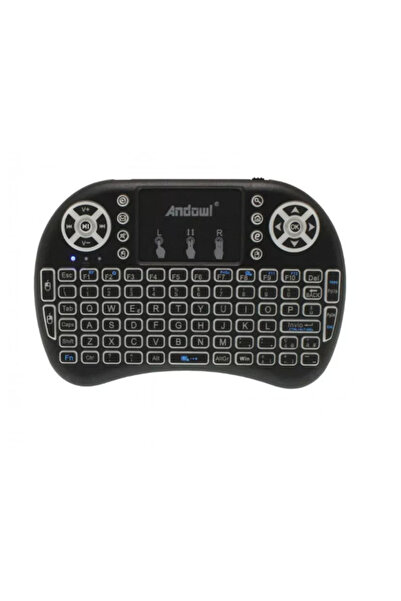 OEM Mini Wireless Q K07 Keyboard with Touchpad 2.4 GHz RGB Lighting 7 Colors