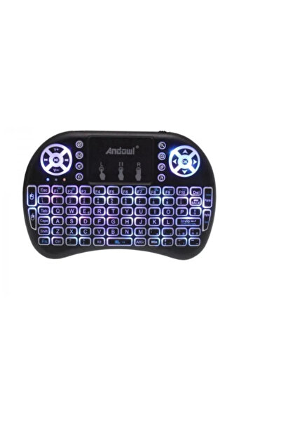 OEM Mini Wireless Q K07 Keyboard with Touchpad 2.4 GHz RGB Lighting 7 Colors