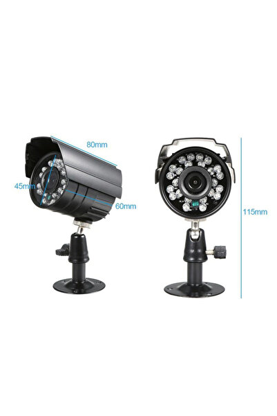 OEM CCTV Video Surveillance and Security KIT 4 Cameras 5G 4K HD 36mm Lens