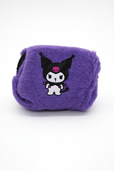 MakeWell Plush Kuromi Capybara Design Children's Plush Wallets