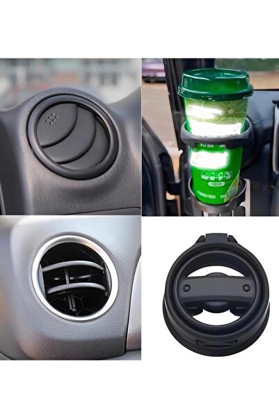 VIEREX Foldable Car Air Vent Cup Holder & Ashtray for Suzuki (Alto, Jimny, Vitara, Swift)