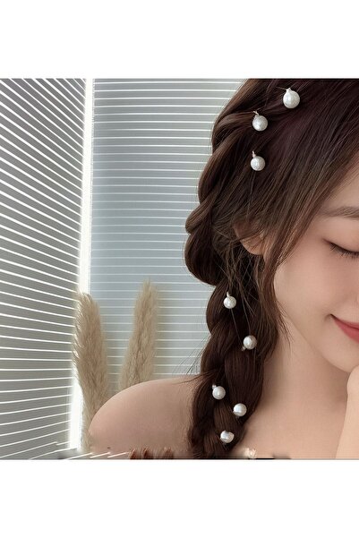 EMKSHOP 8'li saç küpesi boncuğu saç örgü boncuğu örgü küpesi