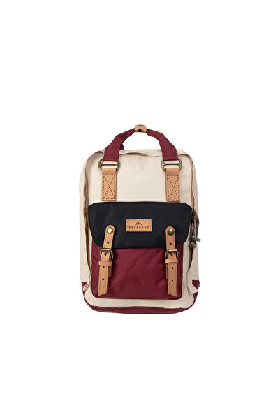 Doughnut Macaroon Reborn Iii Series Cream X Claret Red Unisex Backpack