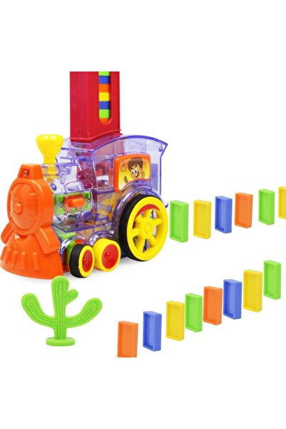 Atlas Musical Domino Train, Atlas, Plastic, 15 cm, Multicolor