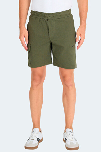 Slazenger Neck I Men's Zipper Pocket Khaki Shorts
