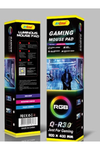 OEM MousePad Gaming Andowl Q R30 Led RGB USB