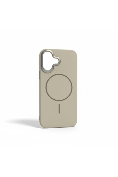 Alpin İphone 17 Magsafe Özellikli Gri Kılıf