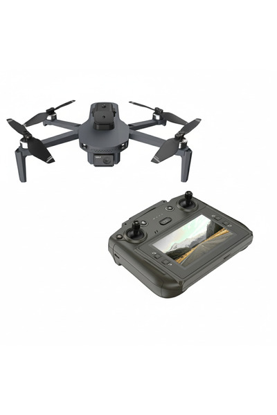UNİBOX W7 Drone, HD Camera, G-Sensor, 1 km Range, Screen Remote Control, Fixed Altitude, 3D Flip,