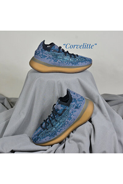 YEEZY Boost 380 Corvelitte Sports Shoes Dark Blue Brown Navy