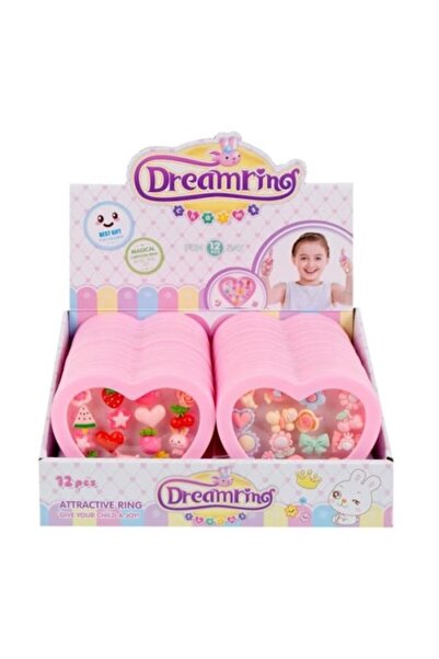 OEM Σετ 16 παιδικών δαχτυλιδιών, Πλαστικά, Πολύχρωμα