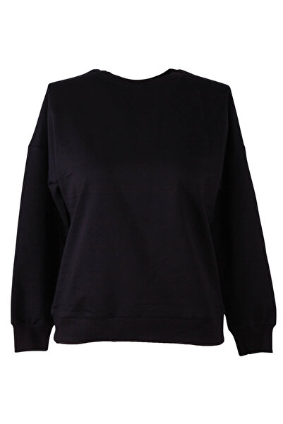 trender 26Ki40000043 Black Women's Sweatshirt 6473