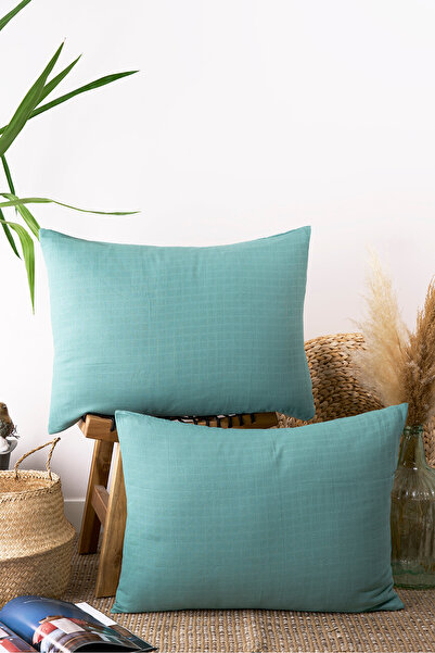 Cottonin Home غطاء وسادة من الموسلين بطبقتين OEKO-TEX ®   المعيار 100