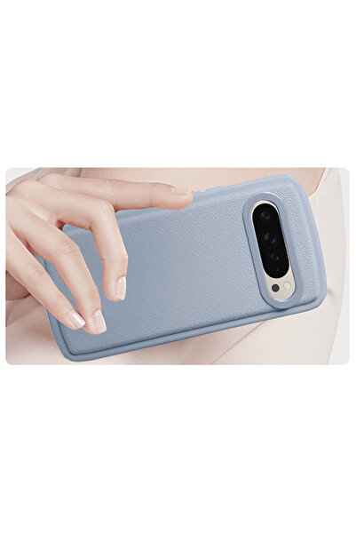 Wtech Google Pixel 9 Pro 5G 2024 High Quality Leather Texture Smooth Soft TPU Case Cover