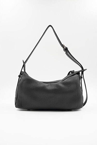 Hüvendo Daily Medium Size Women's Shoulder Bag with Adjustable Strap Black