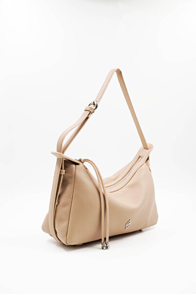 Hüvendo Daily Medium Size Women's Shoulder Bag with Adjustable Strap Mink