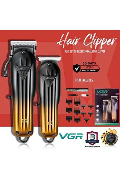 VGR V-646 Professional Hair Clipper Corded & Cordless Trimmer for Men
