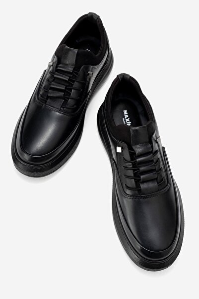 maximoda Genuine Leather, Thick Soled, Inner and Outer Leather, 4 Seasons Men's Leather Shoes