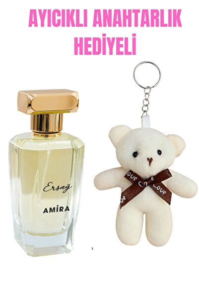 Ersağ AMİRA EDP PARFÜMÜ 100 CC AYICIKLI ANAHTARLIK HEDİYELİ