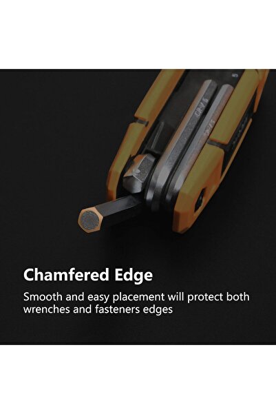 Mulwark 17pcs Folding Allen Wrench Set, Metric & SAE – 2 Pack Portable Hex Key