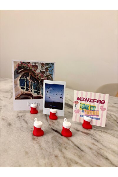 Minifab 5li Yılbaşı Instax fotoğraf & Not tutucu