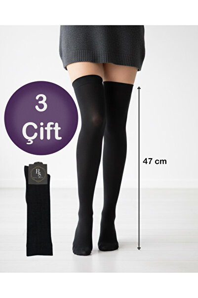 ragi store 3-Piece Over-The-Knee Maternity Socks