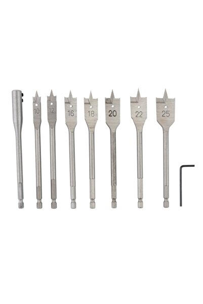 Rotor RBP 9 Flat Wood Drill Bit Set, 9 pcs, 10-25 mm