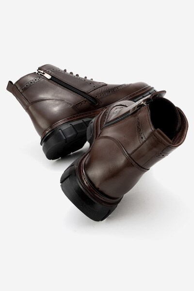 depderi Genuine Leather Men's Boots