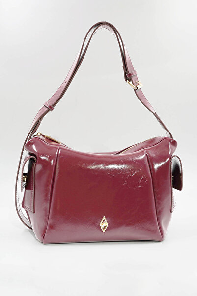 Hüvendo Geantă de umăr pentru femei, de mărime medie, cu detaliu de buzunar l...