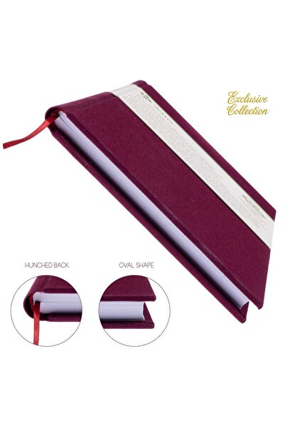 BİDEFTER Piano Note Notebook (g Major) 100% Handmade, Hand Sewing, 2026 Collection, Viscose Fabric–A/5