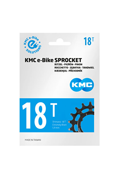 KMC Roți pentru biciclete electrice Shimano 1/2x3/32" - 18 dinți
