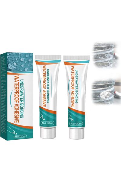 EXCEFORE Underwater Bonding Waterproof Adhesive Sealant (2 PCS, 120 ML)