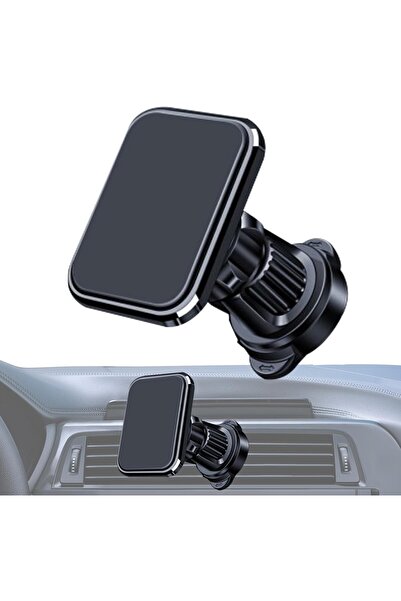 Flippy MagSafe Magnetic Car Vent Mount, 360° Rotating, 5.1x3.9 cm, Black