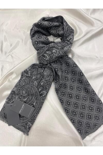 Pierre Cardin Woven Fabric Patterned Scarf-Handkerchief