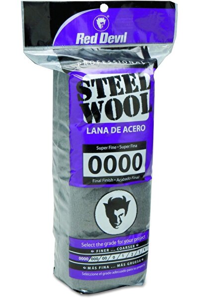 Red Devil صوف فولاذي 0310، 0000 (عبوة من 16 قطعة)