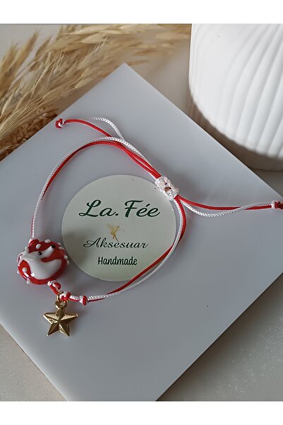 La fee aksesuar New Year's Gift Bracelet Murano Glass Christmas Penguin Deer ...
