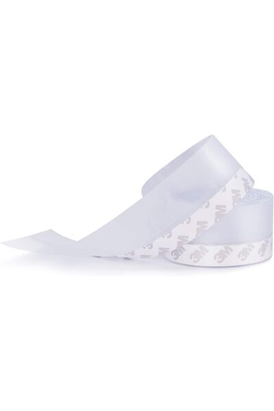 TAROSE شريط عازل للأبواب والنوافذ من السيليكون اللاصق بطول 33 قدمًا (شفاف، 25...