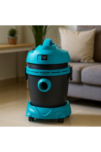 TOSCANA U مكنسة كهربائية 1900 واط للتنظيف الرطب والجاف، سعة 21 لتر، ملحقات مت...